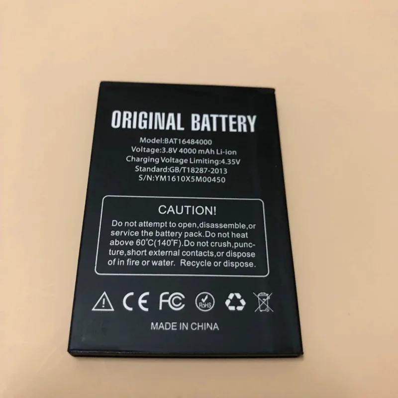 Original Battery for Doogee X5 Max Pro Replacement Part