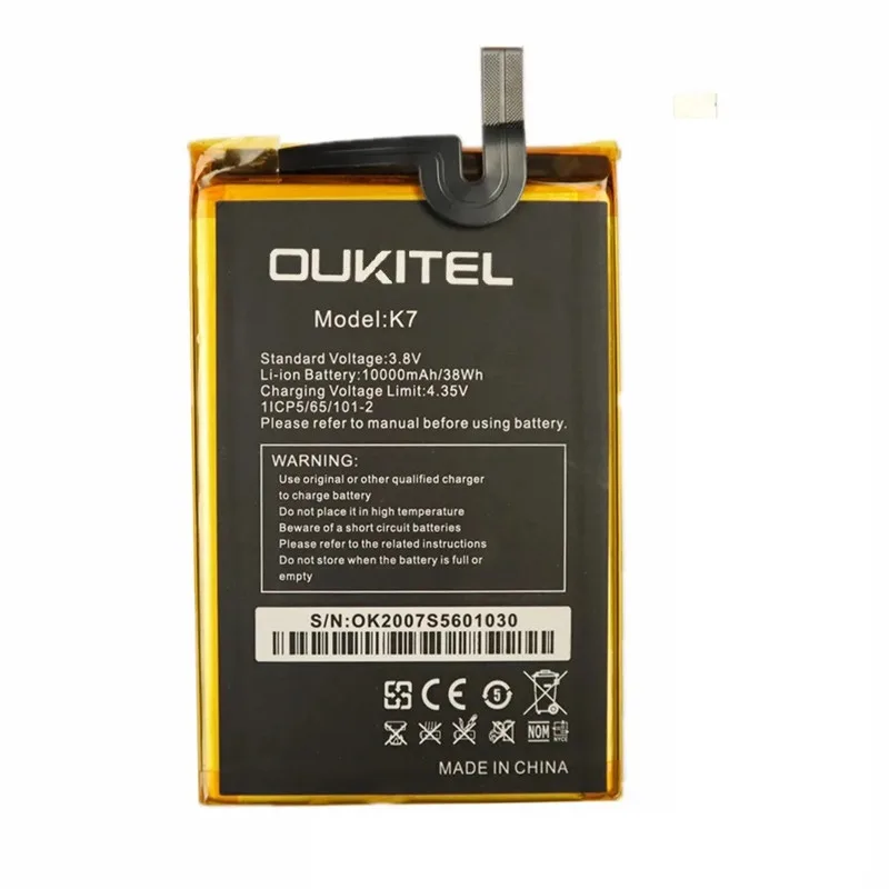 Original Battery for Oukitel K7 Replacement Part
