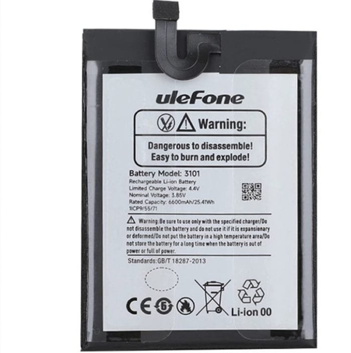 Original Battery for Ulefone Armor 15 Replacement Part