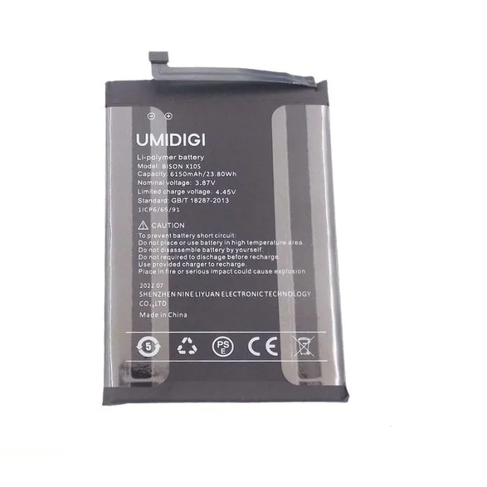 Original Battery for UMIDIGI Bison 2 Spare Part