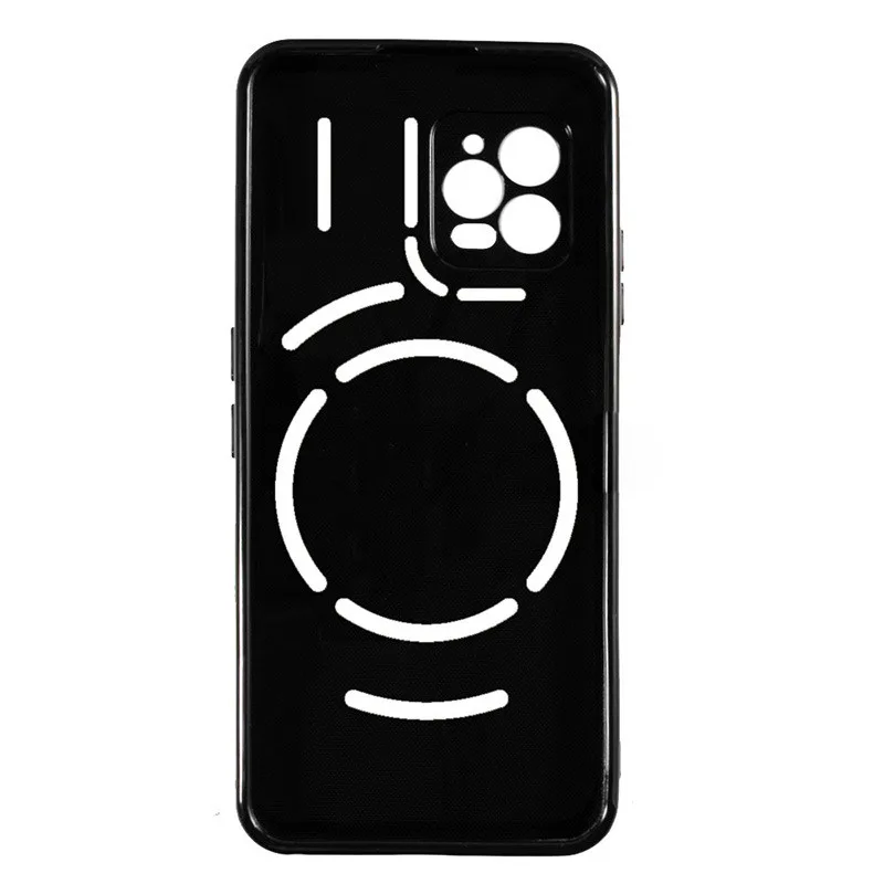 2PCS Case Cover TPU Soft Protective Case Black for Unihertz Luna