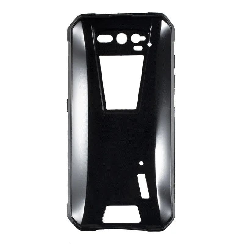 2PCS Case Cover TPU Soft Protective Case Black for Unihertz Tank