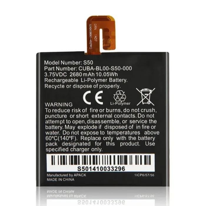 Original New Battery for Caterpillar Cat S50 Replacement Part