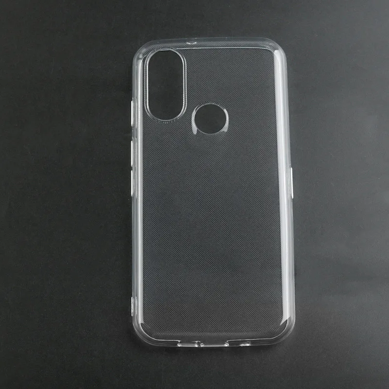 2PCS Case Cover TPU Soft Protective Case Transparent for Caterpillar Cat S62 Pro