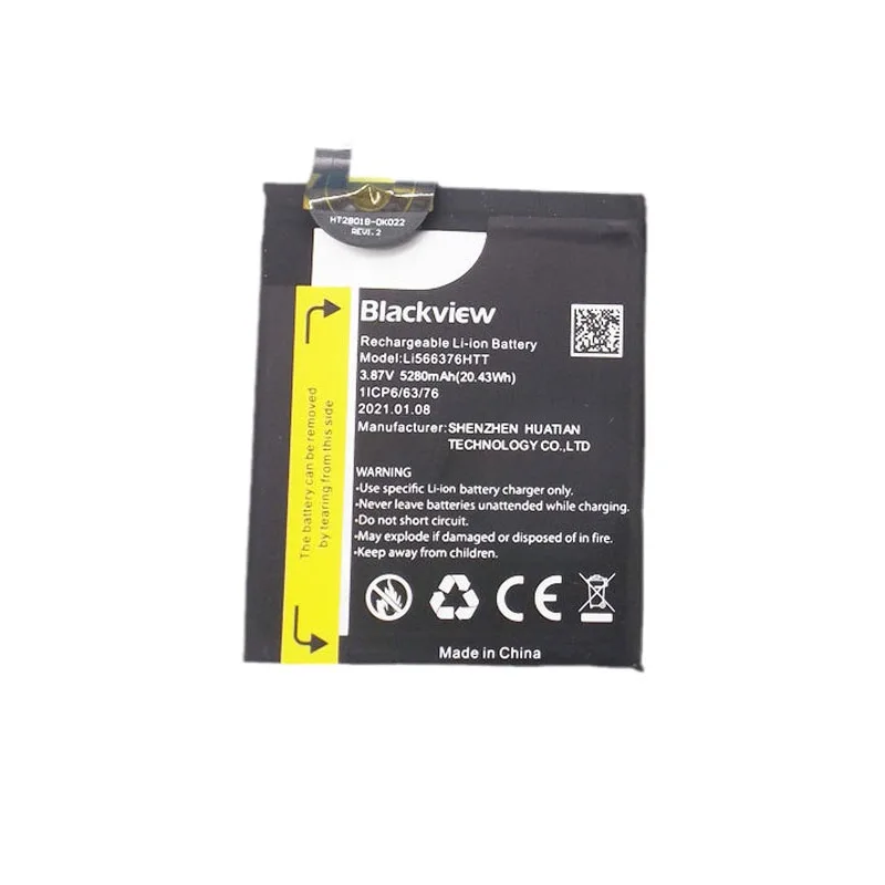 Original Battery for Blackview BL6000 Pro Spare Part