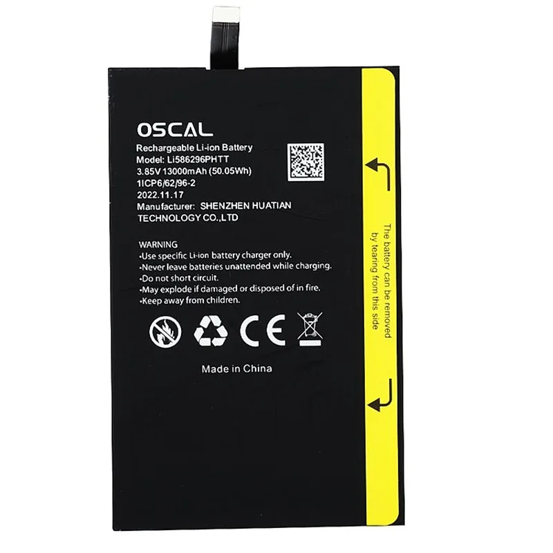 Original Battery for Blackview Oscal S80 Spare Part