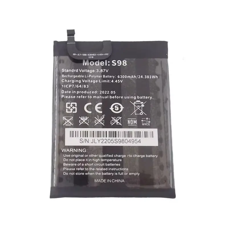Original Battery for Oukitel WP32 Spare Part