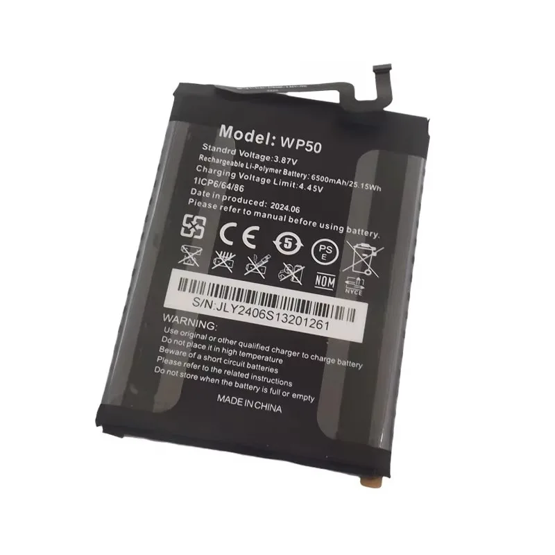 Original Battery for Oukitel WP50 Replacement Part