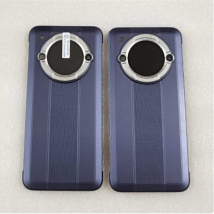Original Back Cover Blue with Small Screen for Unihertz TickTock E Replacement Part